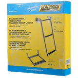 Seachoice Telescoping Transom Mount Ladder, Stainless Steel, 3 Steps, 300 Lb. Capacity - 71221 - official Seachoice product image 2