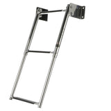 Seachoice Telescoping Transom Mount Ladder, Stainless Steel, 3 Steps, 300 Lb. Capacity - 71221 - official Seachoice product image 6