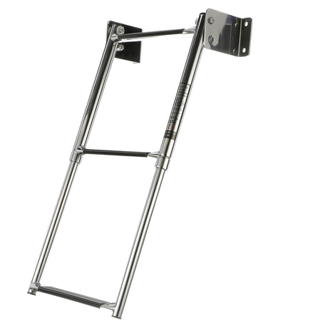 Seachoice Telescoping Transom Mount Ladder, Stainless Steel, 3 Steps, 300 Lb. Capacity - 71221 - official Seachoice product image 6
