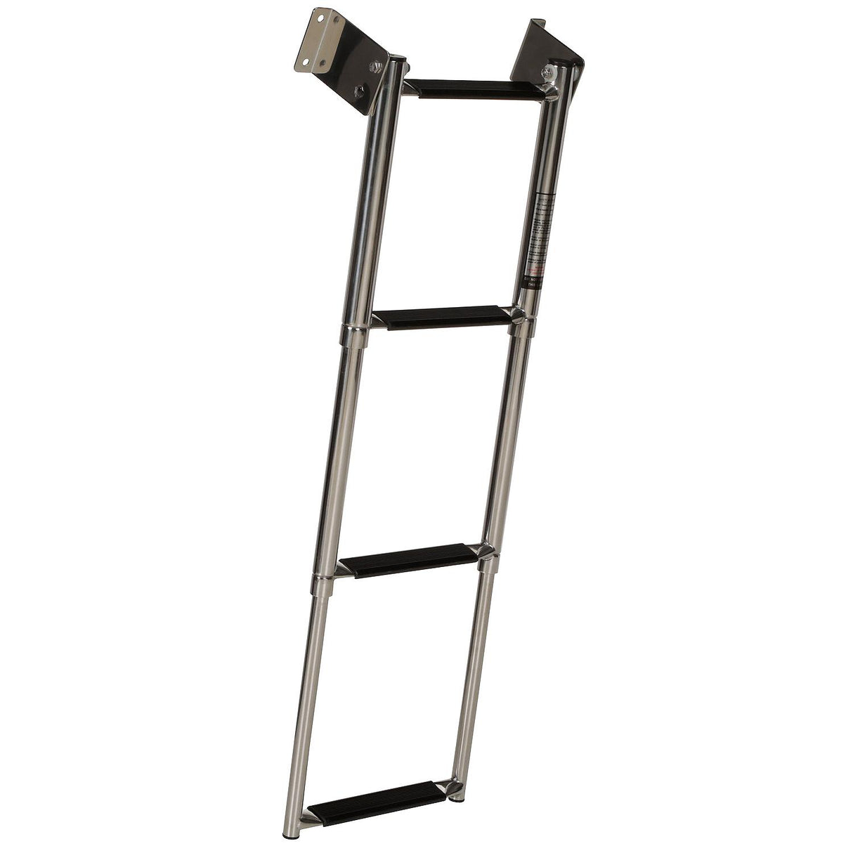 Seachoice Telescoping Transom Mount Ladder, Stainless Steel, 4 Steps, 300 Lb. Capacity - 71231 - official Seachoice product image 4