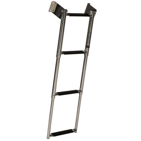 Seachoice Telescoping Transom Mount Ladder, Stainless Steel, 4 Steps, 300 Lb. Capacity - 71231 - official Seachoice product image 4