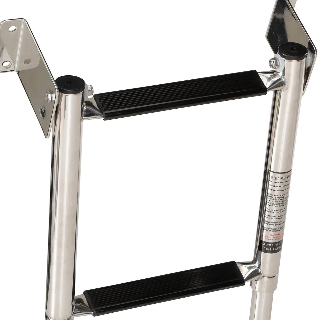 Seachoice Telescoping Transom Mount Ladder, Stainless Steel, 4 Steps, 300 Lb. Capacity - 71231 - official Seachoice product image 3