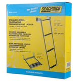 Seachoice Telescoping Transom Mount Ladder, Stainless Steel, 4 Steps, 300 Lb. Capacity - 71231 - official Seachoice product image 5