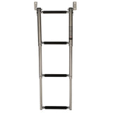 Seachoice Telescoping Transom Mount Ladder, Stainless Steel, 4 Steps, 300 Lb. Capacity - 71231 - official Seachoice product image 2