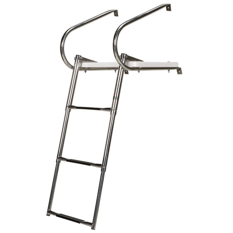 Seachoice Universal Swim Platform w/ Top-Mount Telescoping Ladder, 3 Step Ladder, Inboard/Outboard - 71361 - official Seachoice product image 8