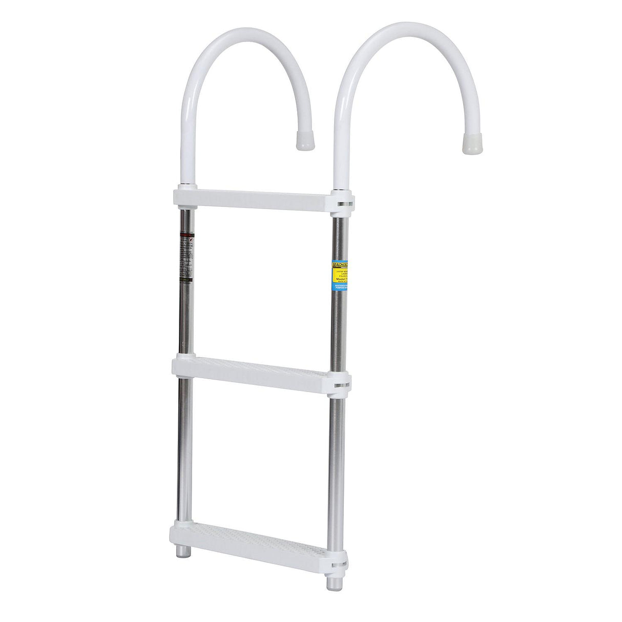 Seachoice Aluminum Boarding Ladder, 3 Steps, 15 in. Wide X 36 in. Tall - 71550 - official Seachoice product image 4