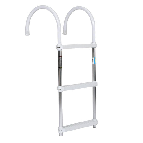 Seachoice Aluminum Boarding Ladder, 3 Steps, 15 in. Wide X 36 in. Tall - 71550 - official Seachoice product image 5