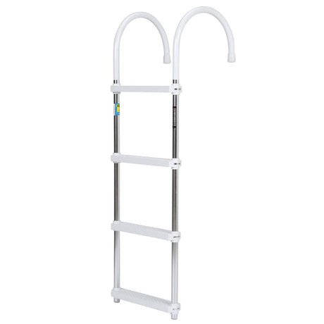 Seachoice Aluminum Boarding Ladder, 4 Steps, 15 in. Wide X 47 in. Tall - 71560 - official Seachoice product image 3