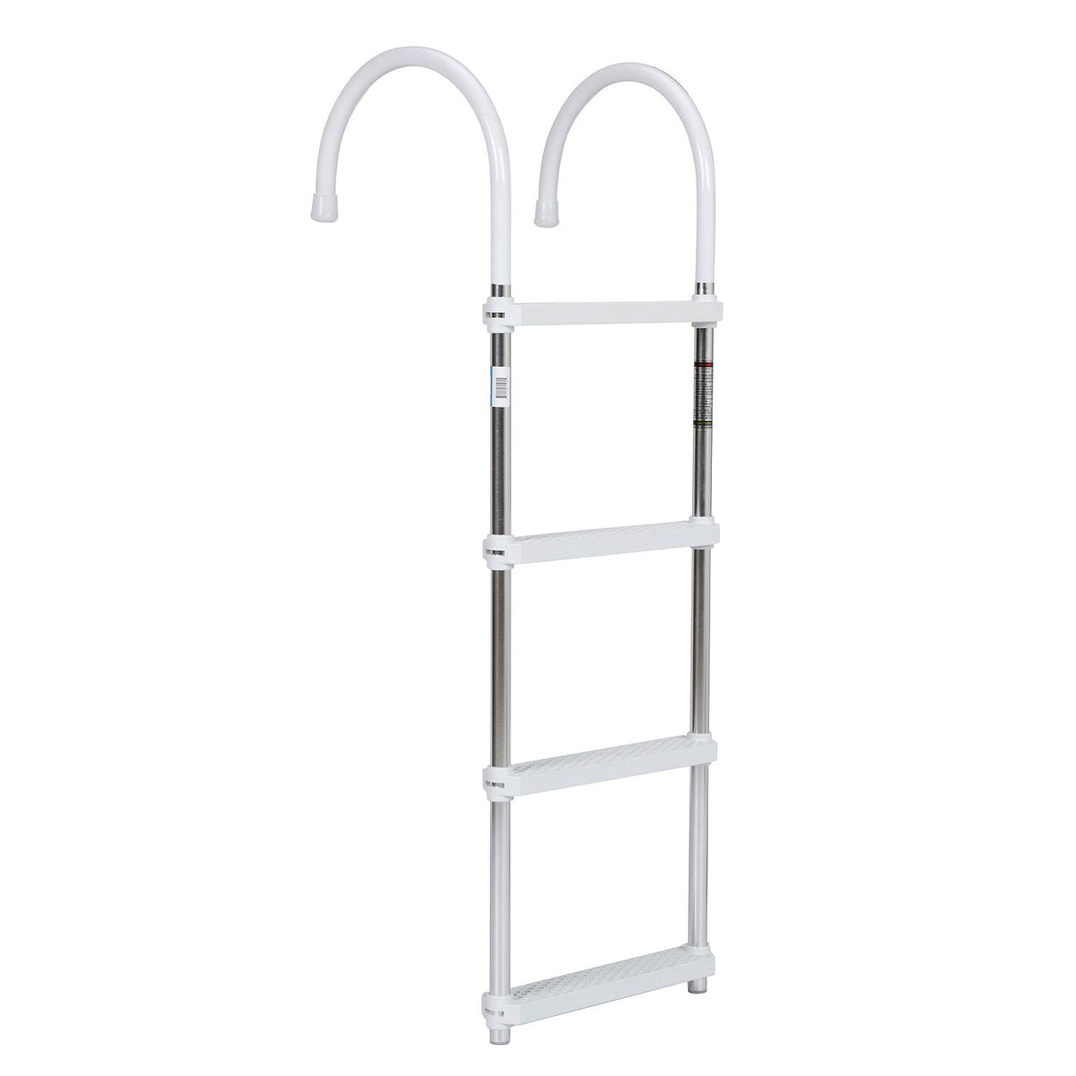 Seachoice Aluminum Boarding Ladder, 4 Steps, 15 in. Wide X 47 in. Tall - 71560