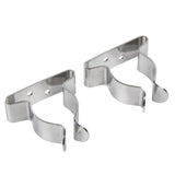 Seachoice Spring Clamps, Pack of 2, Polished Stainless Steel, 1-1.75 in. Size - 50-72031 - official Seachoice product image 2