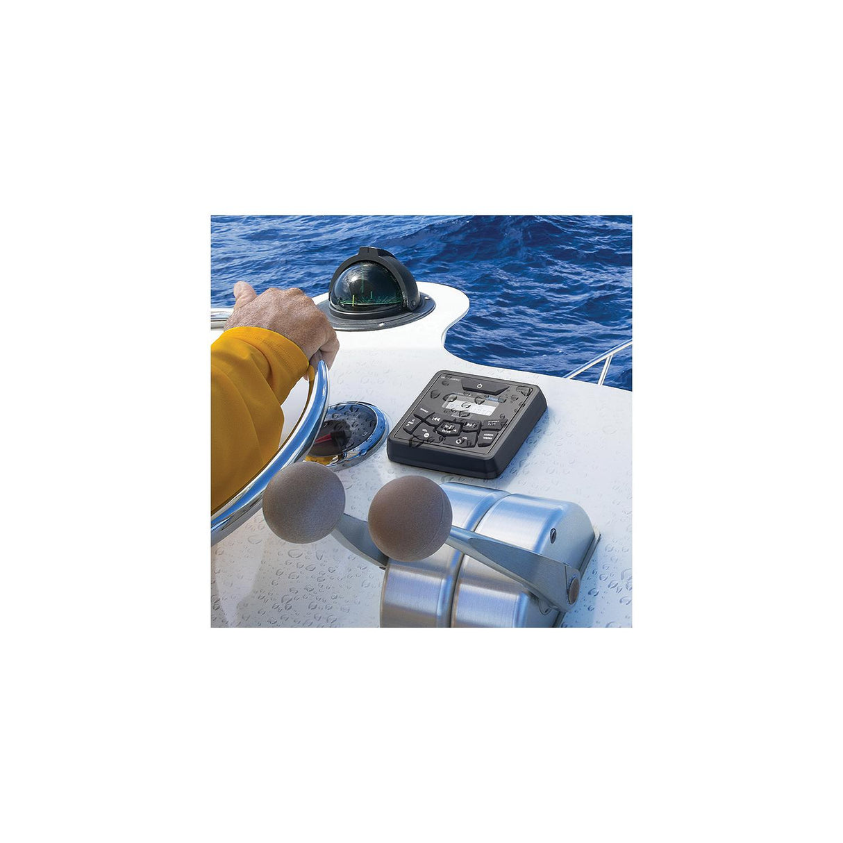 Seachoice Bluetooth in-Dash Marine Stereo, Square Gauge, Receiver - MGR450BSC - official Seachoice product image 3