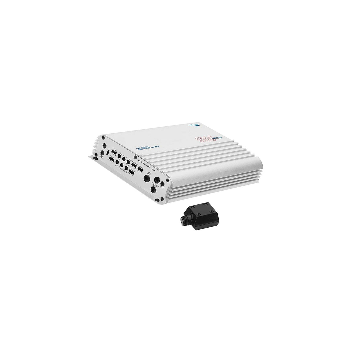 Seachoice 1000 Watt, 4-Channel Marine Power Amplifier, Marine Grade Amp - MR1000SC