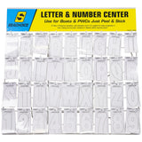 Seachoice 74128 Letter & Number Display, 3" Premium Vinyl, White - image 2