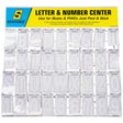 Seachoice 74128 Letter & Number Display, 3" Premium Vinyl, White - image 1