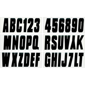 Seachoice 74129 3" Premium Letter & Number Kit, Black, Self-Adhesive Vinyl - image 1