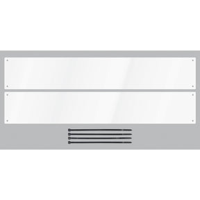 Seachoice 74213 Boat Registration Number Plates, White, 24" x 4", Qty. 2 - image 1