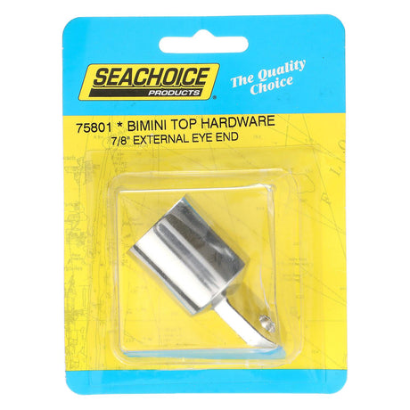 Seachoice External Eye End Cap for Bimini Top, Stainless Steel, 7/8 in. OD - SC50-75801 - official Seachoice product image 3