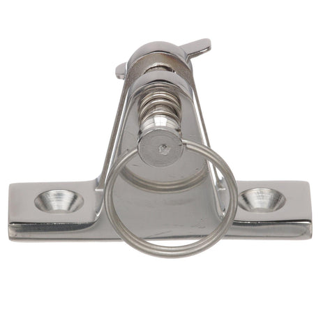 Seachoice 75941 Deck Hinge for Bimini Top, Removable Spring Loaded Pin, Stainless Steel - SC50-75941 - official Seachoice product image 5