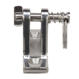Seachoice 75941 Deck Hinge for Bimini Top, Removable Spring Loaded Pin, Stainless Steel - SC50-75941 - official Seachoice product image 3