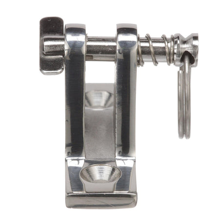 Seachoice 75941 Deck Hinge for Bimini Top, Removable Spring Loaded Pin, Stainless Steel - SC50-75941 - official Seachoice product image 3