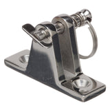 Seachoice 75941 Deck Hinge for Bimini Top, Removable Spring Loaded Pin, Stainless Steel - SC50-75941 - official Seachoice product image 2