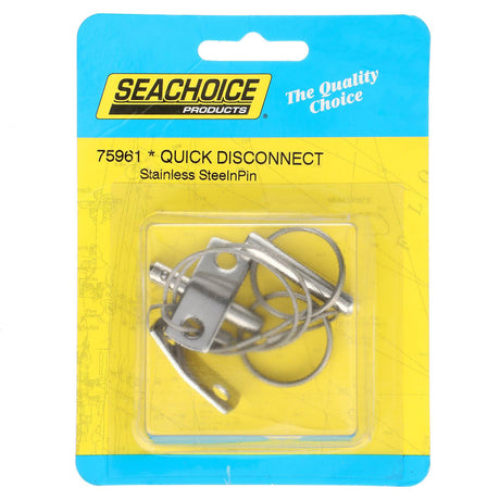 Seachoice Tethered Stainless Steel Quick Disconnect Release Pins, 1/4 In. - 75961 - official Seachoice product image 4