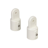 Seachoice Plastic External Eye Ends for Canopy Top, White, 7/8 in. OD, Pack of 2 - 50-76101 - image 3