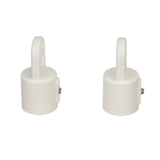 Seachoice Plastic External Eye Ends for Canopy Top, White, 7/8 in. OD, Pack of 2 - 50-76101 - image 4