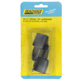 Seachoice Plastic External Eye Ends for Canopy Top, Black, 7/8 in. OD, Pack of 2 - 50-76111 - image 1