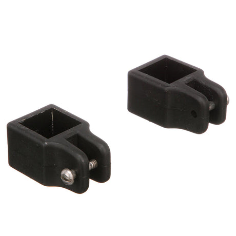 Seachoice Square Jaw Slide for 1 in. Square Tube Bimini Tops, Black Nylon, Pack of 2 - 50-76361 - official Seachoice product image 4