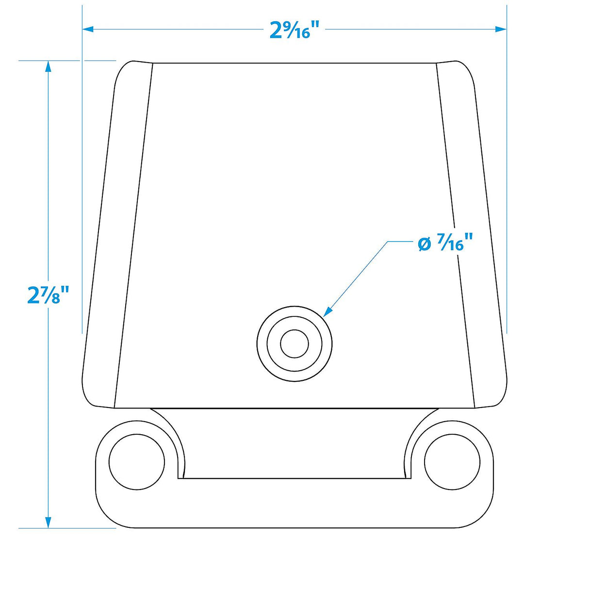 Seachoice Igloo Cooler Replacement Latch Set Plastic - 76921