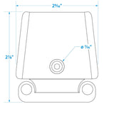 Seachoice Igloo Cooler Replacement Latch Set Plastic - 76921 - official Seachoice product image 2