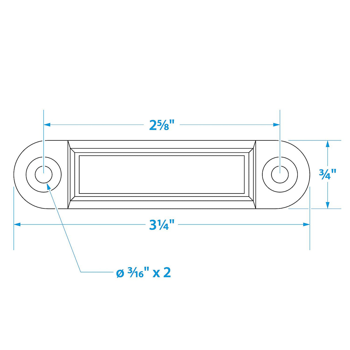 Seachoice 78011 Boat Cover Support Sockets, Chrome Plated Zinc, Set of 2 - 78011 - official Seachoice product image 3