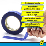 Seachoice 78036 Painter's Tape - 1" x 60 yds., Blue - 78033 - official Seachoice product image 6