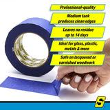 Seachoice 78036 Painter's Tape - 2" x 60 yds., Blue - 78036 - official Seachoice product image 5