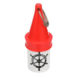 Seachoice 78081 High-Visibility Floating Key Buoy With Dry Storage, Red - 78081 - official Seachoice product image 2