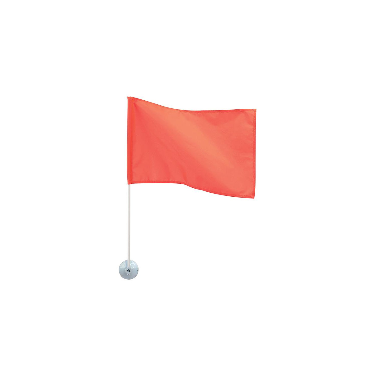 Seachoice Heavy-Duty Marine-Grade Nylon Orange Ski Flag w/ 24-in. Pole, 12 in. X 18 in. - 78301 - official Seachoice product image 5