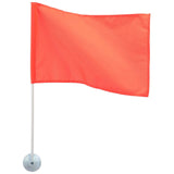 Seachoice Heavy-Duty Marine-Grade Nylon Orange Ski Flag w/ 24-in. Pole, 12 in. X 18 in. - 78301 - official Seachoice product image 2