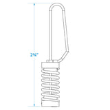 Seachoice Flag Clips, 304 Stainless Steel, For Halyards or Outrigger Lines, Pack of 2 - 78351 - official Seachoice product image 9