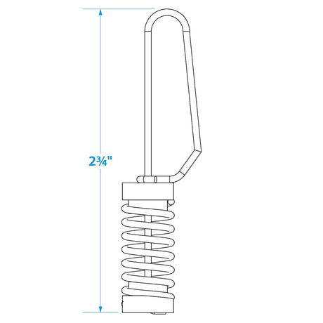 Seachoice Flag Clips, 304 Stainless Steel, For Halyards or Outrigger Lines, Pack of 2 - 78351 - official Seachoice product image 9
