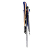 Seachoice High-Back Canvas Folding Chair, Blue w/ Red Trim, Folds For Easy Storage - 78511 - official Seachoice product image 4