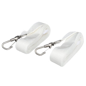 Seachoice 78801 Adjustable Bimini Top Straps w/ Snap Hooks, 96 In., White - image 1