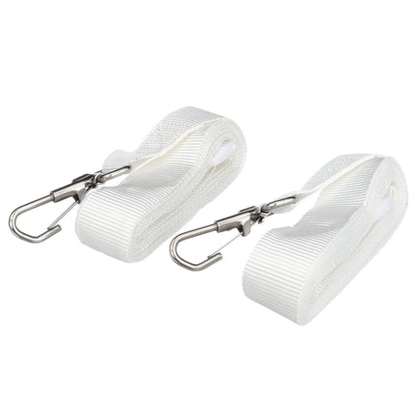 Seachoice 78801 Adjustable Bimini Top Straps w/ Snap Hooks, 96 In., White - image 1