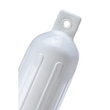 Seachoice Twin Eye Ribbed Boat Fender, White, 5-1/2 In. X 20 In. - DE79201S - official Seachoice product image 6