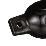 Seachoice Twin Eye Ribbed Boat Fender, Black, 1/2 in. Eye, Ideal for 10-20 Ft. Boats - DE79166S - official Seachoice product image 2