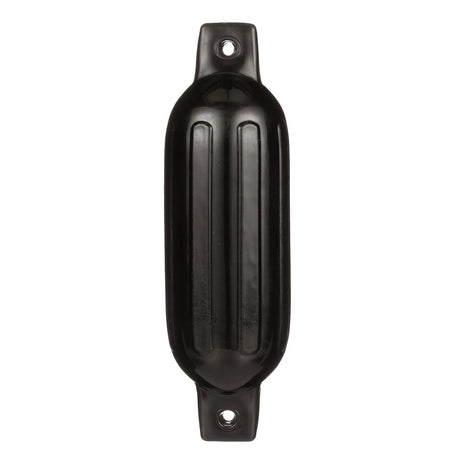 Seachoice Twin Eye Ribbed Boat Fender, Black, 1/2 in. Eye, Ideal for 10-20 Ft. Boats - DE79166S - official Seachoice product image 3