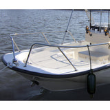 Seachoice Twin Eye Ribbed Boat Fender, Black, 5-1/2 In. X 20 In. - DE79206S - official Seachoice product image 3