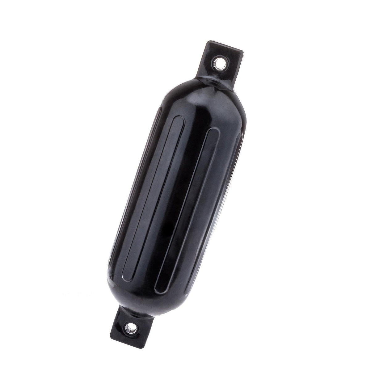 Seachoice Twin Eye Ribbed Boat Fender, Black, 5-1/2 In. X 20 In. - DE79206S - official Seachoice product image 4