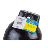 Seachoice Twin Eye Ribbed Boat Fender, Black, 8-1/2 In. X 27 In. - DE79276S - official Seachoice product image 2