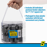 Seachoice 79191 Pontoon Rail Fender Adjuster 36 Pack - image 5